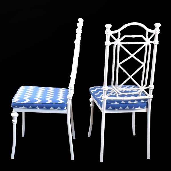 Outdoor Faux Bamboo Fretwork Dining Set