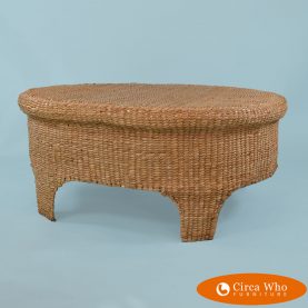 Oval Coffee table by Mexican designer Mario Lopez Torres