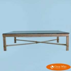 Oversize Bamboo Coffee Table