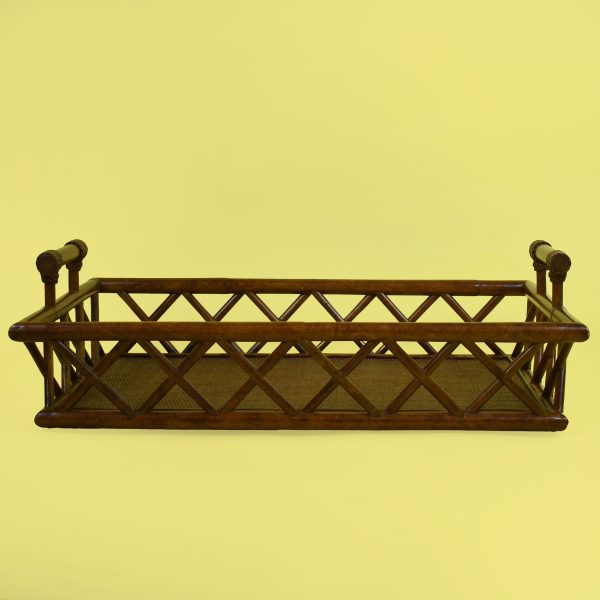 Oversized Fretwork Tray