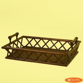 Oversized Fretwork Tray