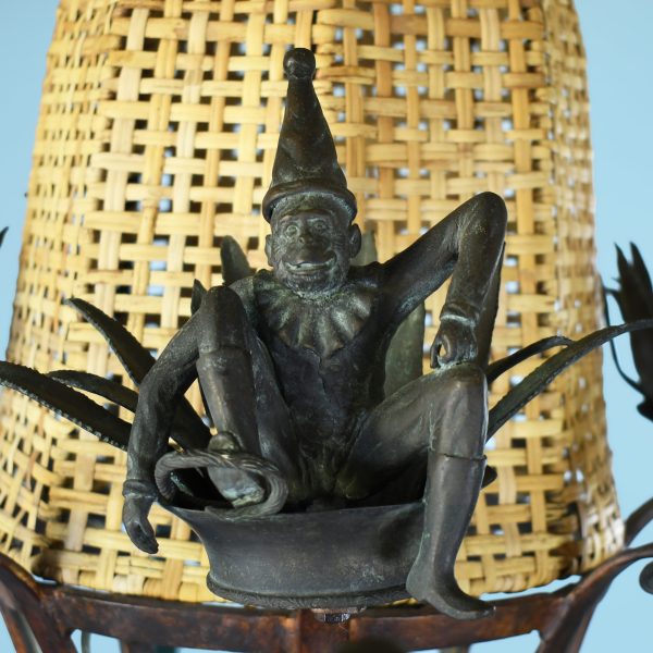 Oversized Maitland Smith Monkeys Chandelier