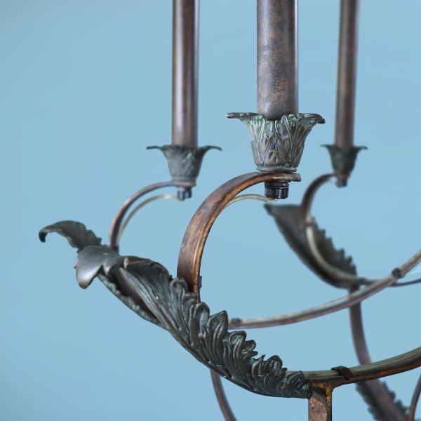 Oversized Maitland Smith Monkeys Chandelier