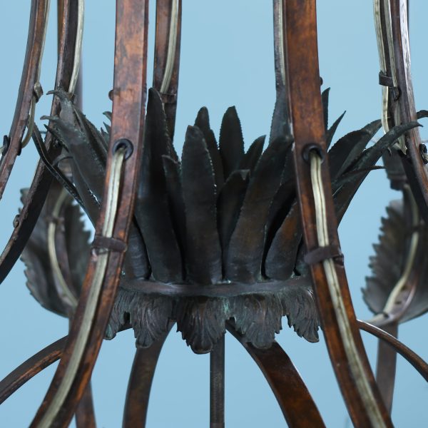 Oversized Maitland Smith Monkeys Chandelier