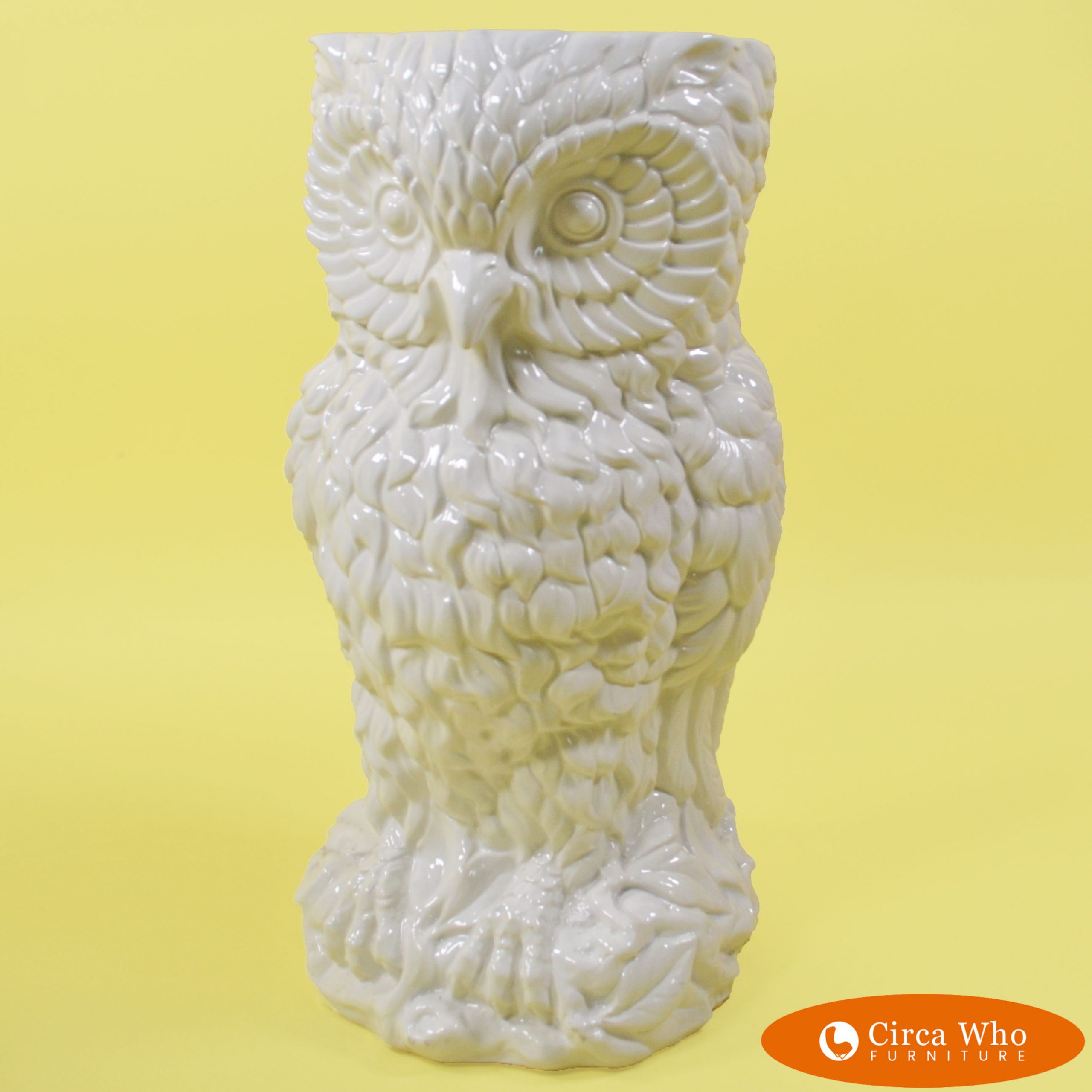 Owl Umbrella Stand Circa Who