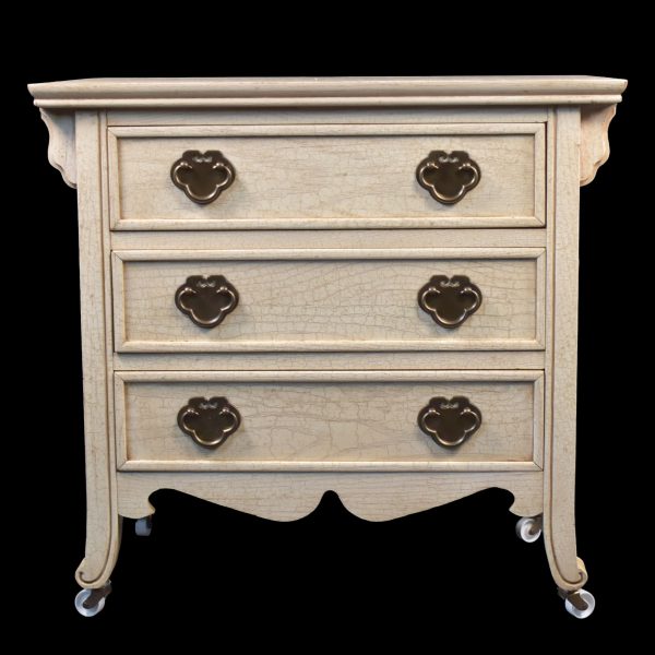 Pagoda Chest of Drawers on Casters