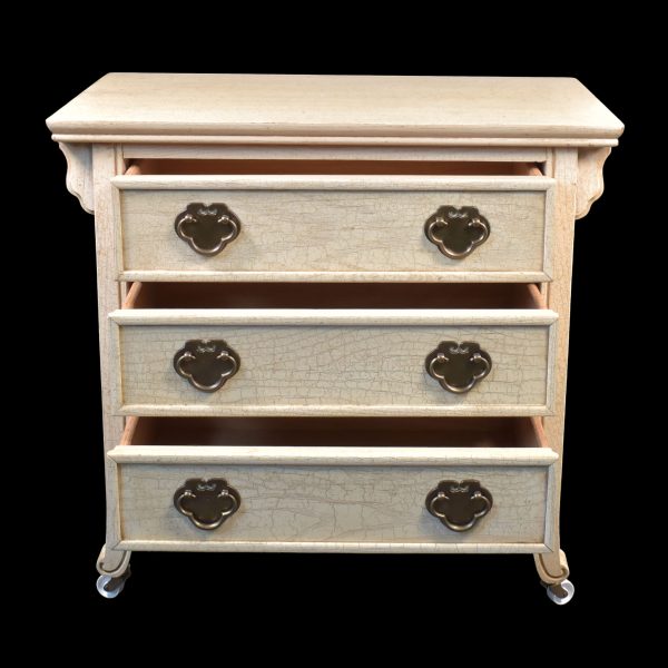 Pagoda Chest of Drawers on Casters