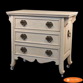 Pagoda Chest of Drawers on Casters