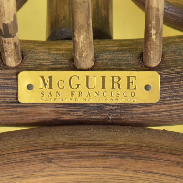 Pair Of McGuire Lounge Chairs