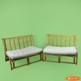 Pair of Albini Style Benches