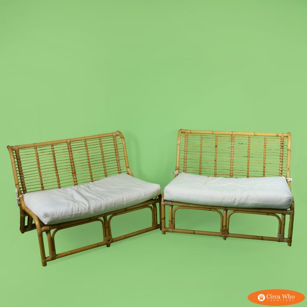 Pair of Albini Style Benches