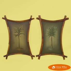 Pair of Bamboo Palm Pictures
