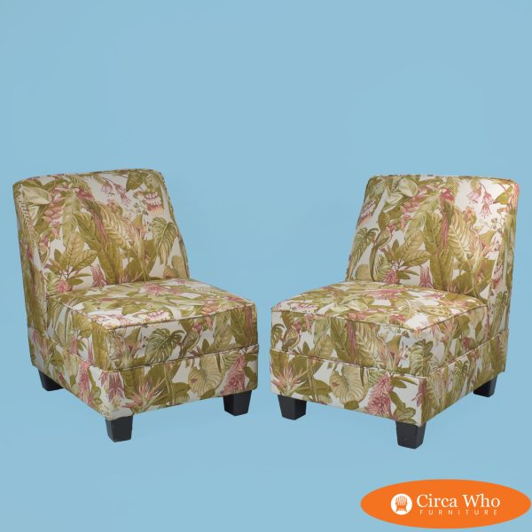 Pair of Birds Sleeper Chairs