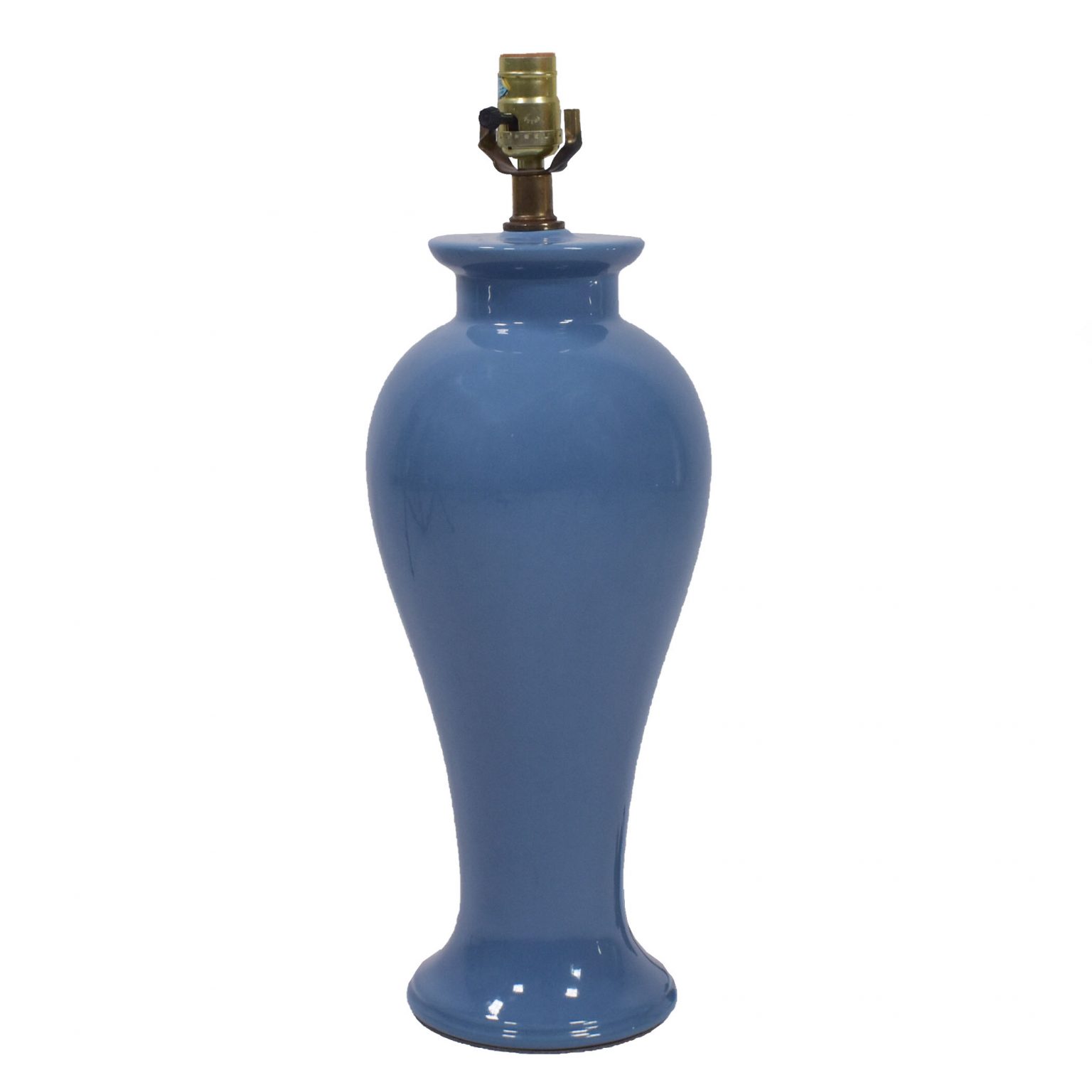 Pair of Blue Ginger Jar Table Lamps Circa Who