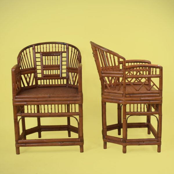 Pair of Brighton Chairs With Cane