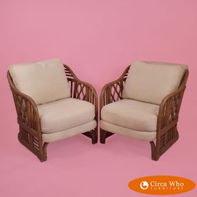 Pair of Brighton Style Club Chairs