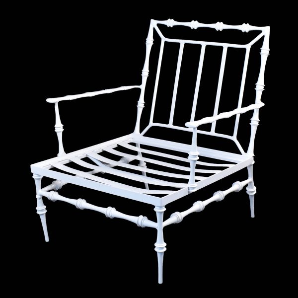 Pair of Cast Aluminum Phillys Morris Chairs
