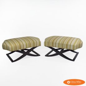 Pair of Donghia " Versailles" Benches