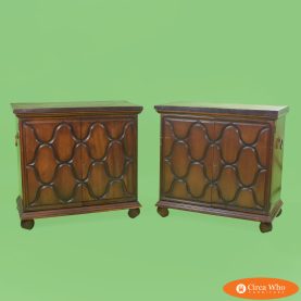 Pair of Dorothy Draper España Cabinets for Heritage Henredon