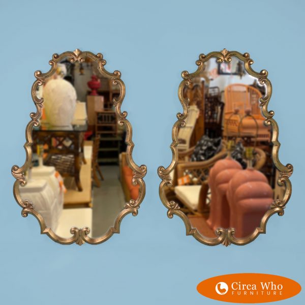 Pair of Dorothy Drapper Style Mirrors