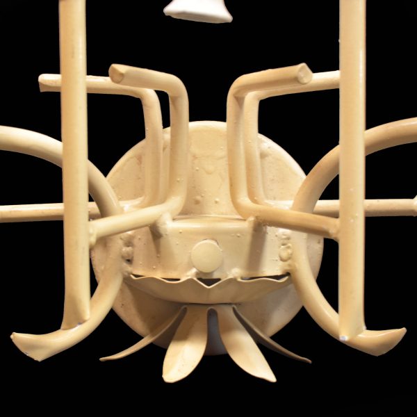 Pair of Faux Bamboo Iron Sconces