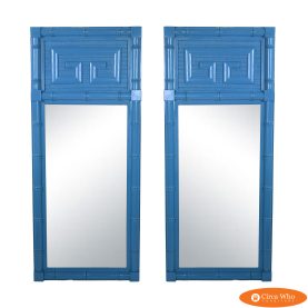 Pair of Greek Key Mirrors