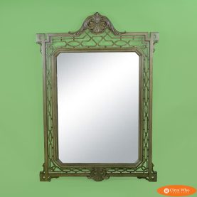 Greek Key With Shell Mirror