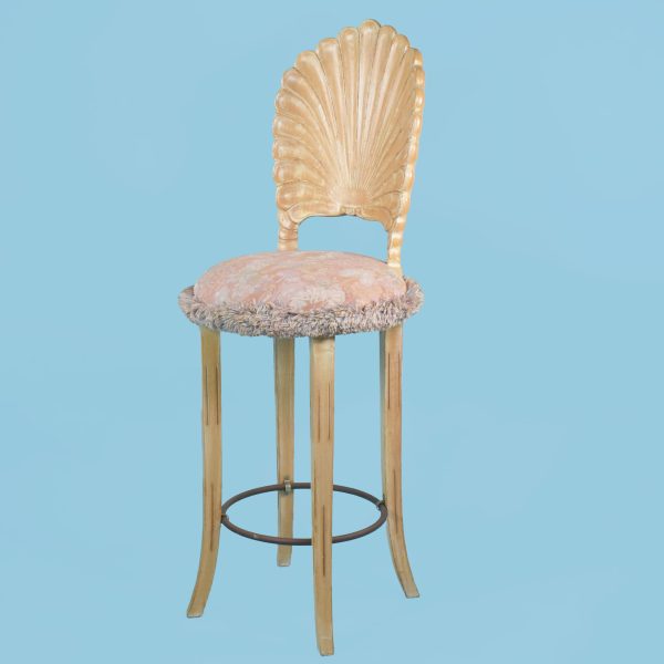 Pair of Grotto Style Bar Stools