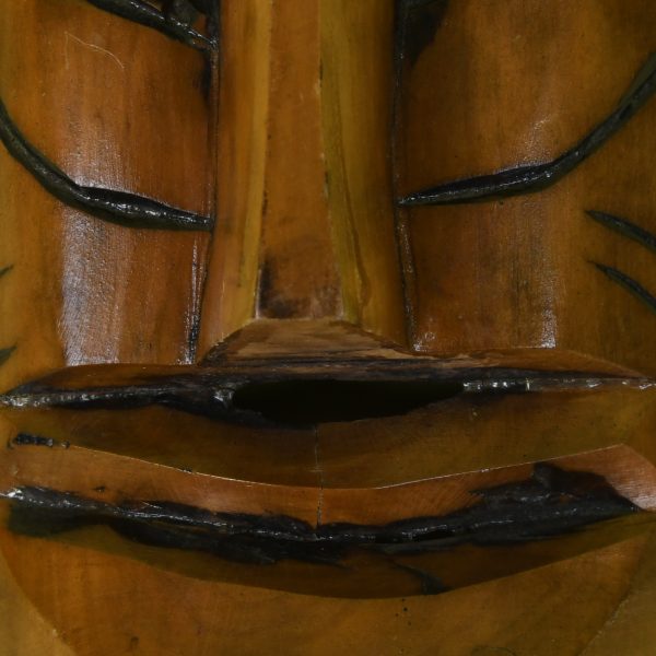 Pair of Vintage Hawaiian Tiki Masks