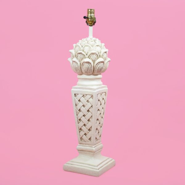 Pair of Hollywood Regency Artichoke Table Lamps