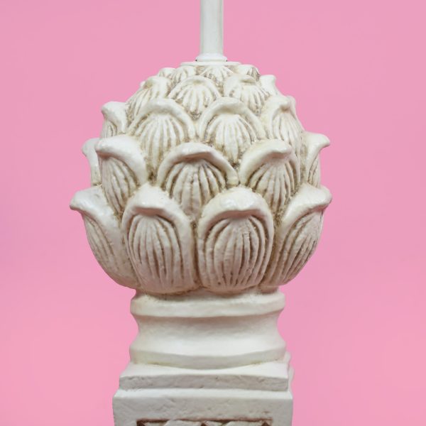 Pair of Hollywood Regency Artichoke Table Lamps - Image 3