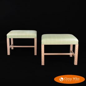 Pair of Hollywood Regency Benches