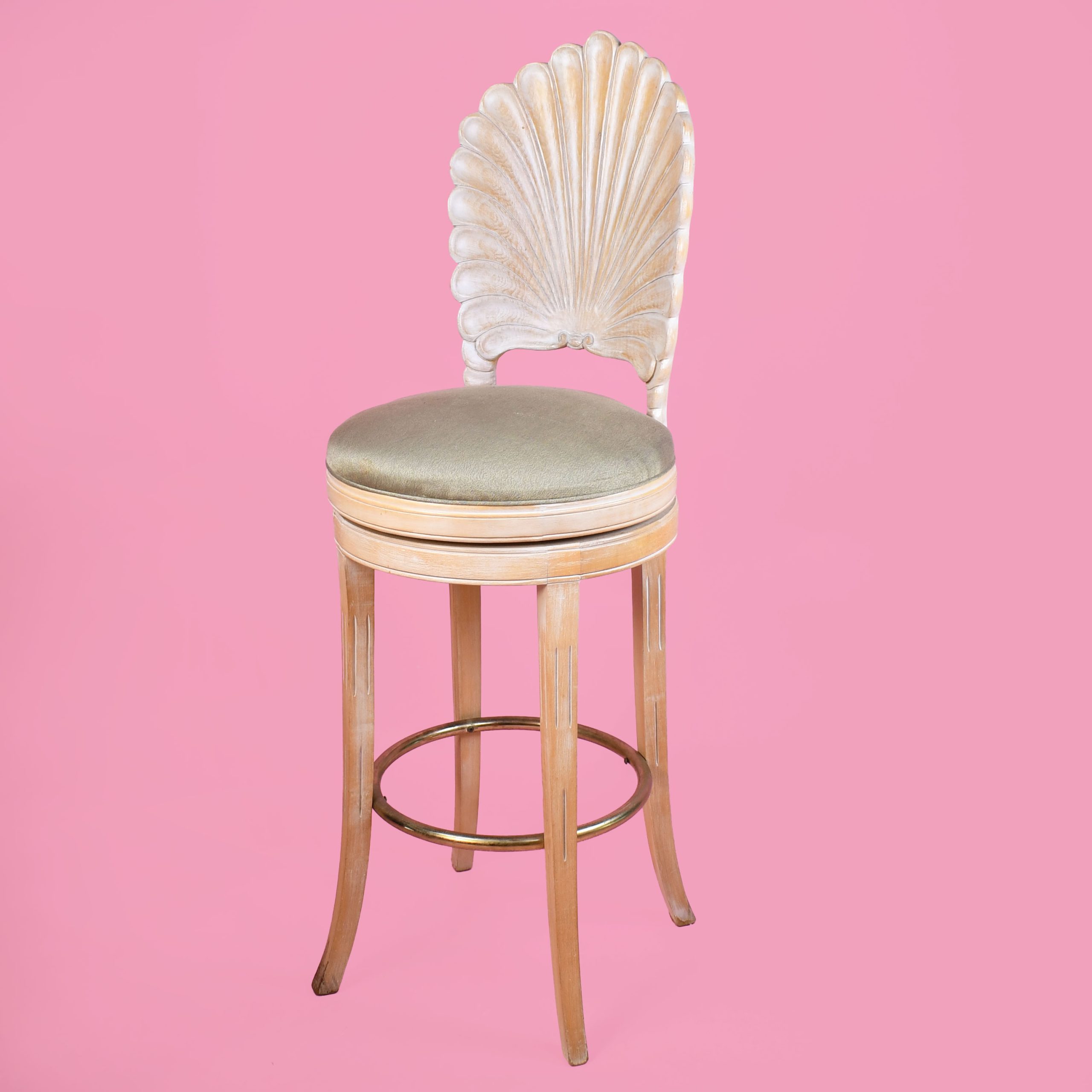 Pair of Italian Grotto Bar Stools