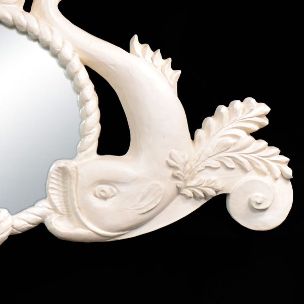 Pair of Koi and Rope Vintage Mirror