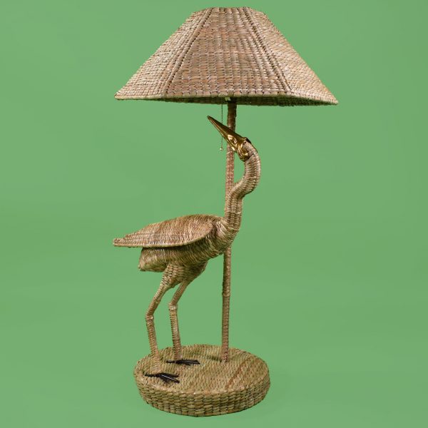 Pair of Large Crane Table Lamps - Image 2