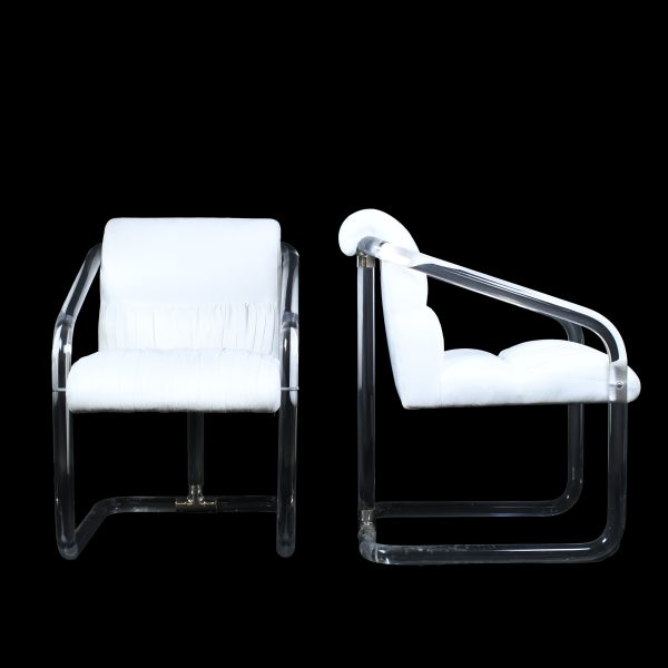 Pair of Lion in Frost Chairs