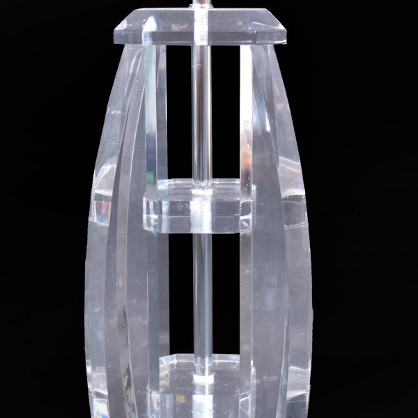 Pair of Lucite Table Lamps