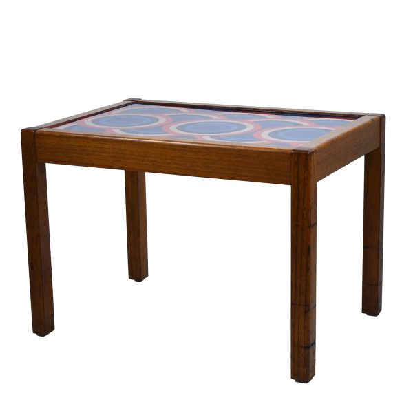 Pair of MCM Inlayed Side Tables