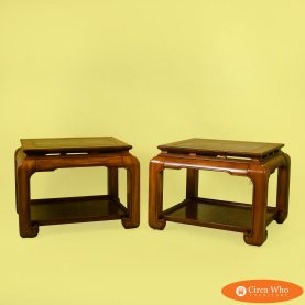 Pair of Ming Style Side Tables