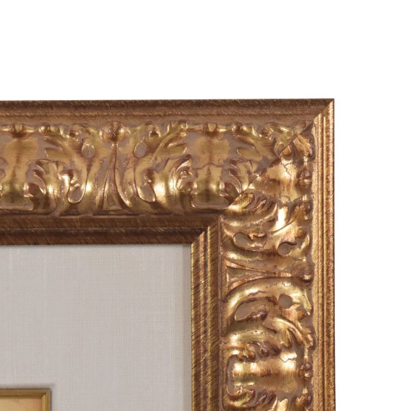 Pair of Oversized Hollywood Regency Framed Cheetahs