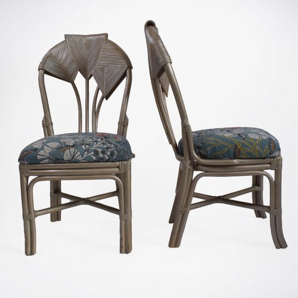 Pair of Palm Frond Style Chairs