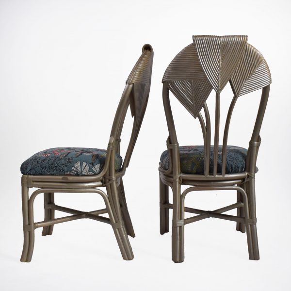 Pair of Palm Frond Style Chairs