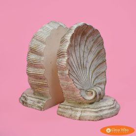 Pair of Shell Book Ends