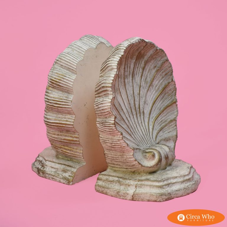 Pair of Shell Book Ends