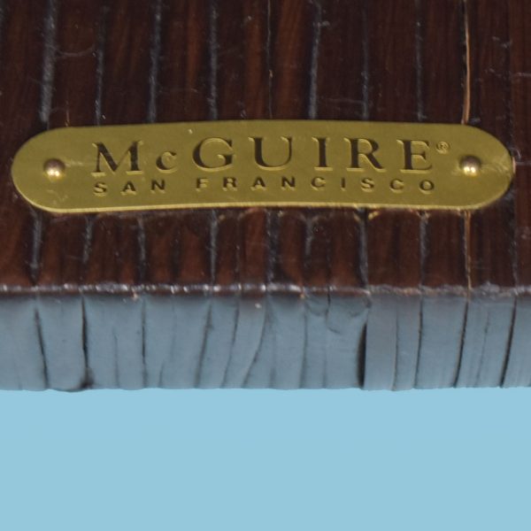 Pair of St Germain Lounge Chairs by McGuire