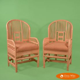 Pair of Stamped Chairs