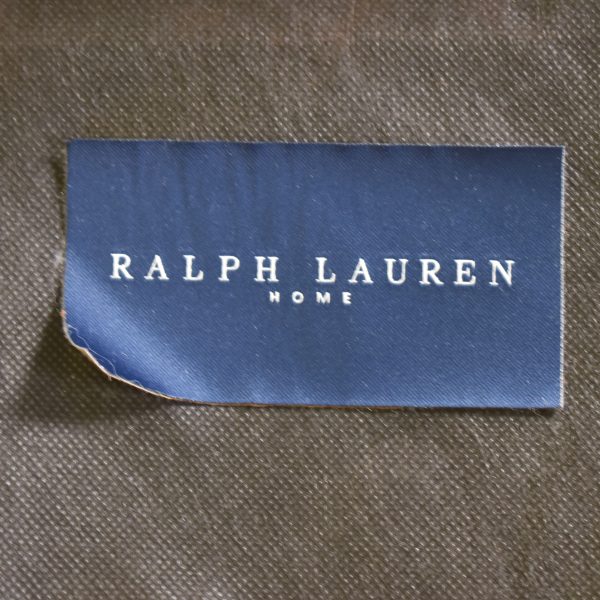 Pair of Upholstered Ralph Lauren Modern Hollywood Ottomans