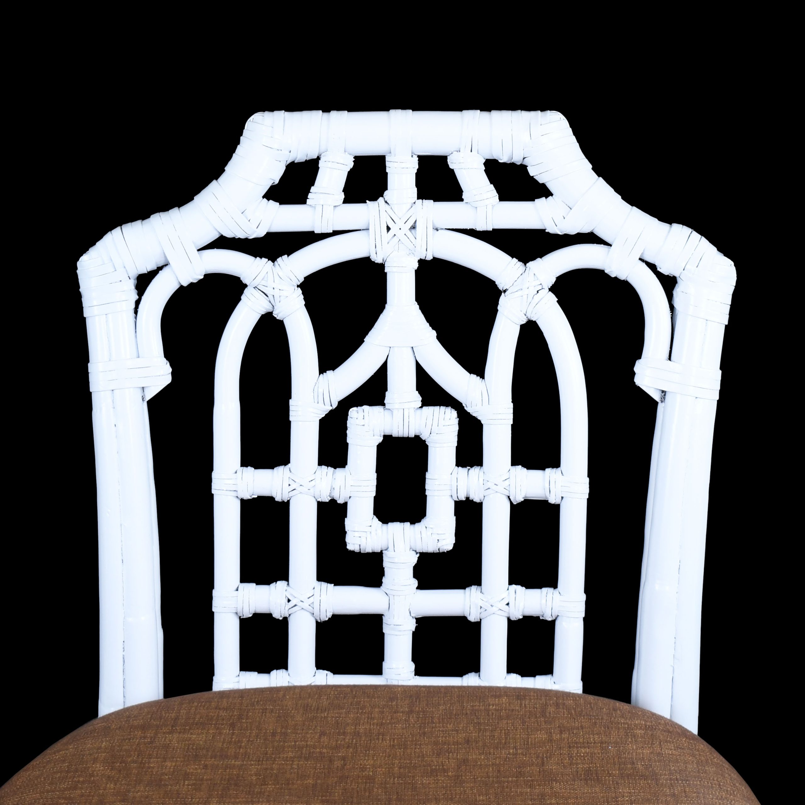 Pair of Chippendale Pagoda Bar Stools