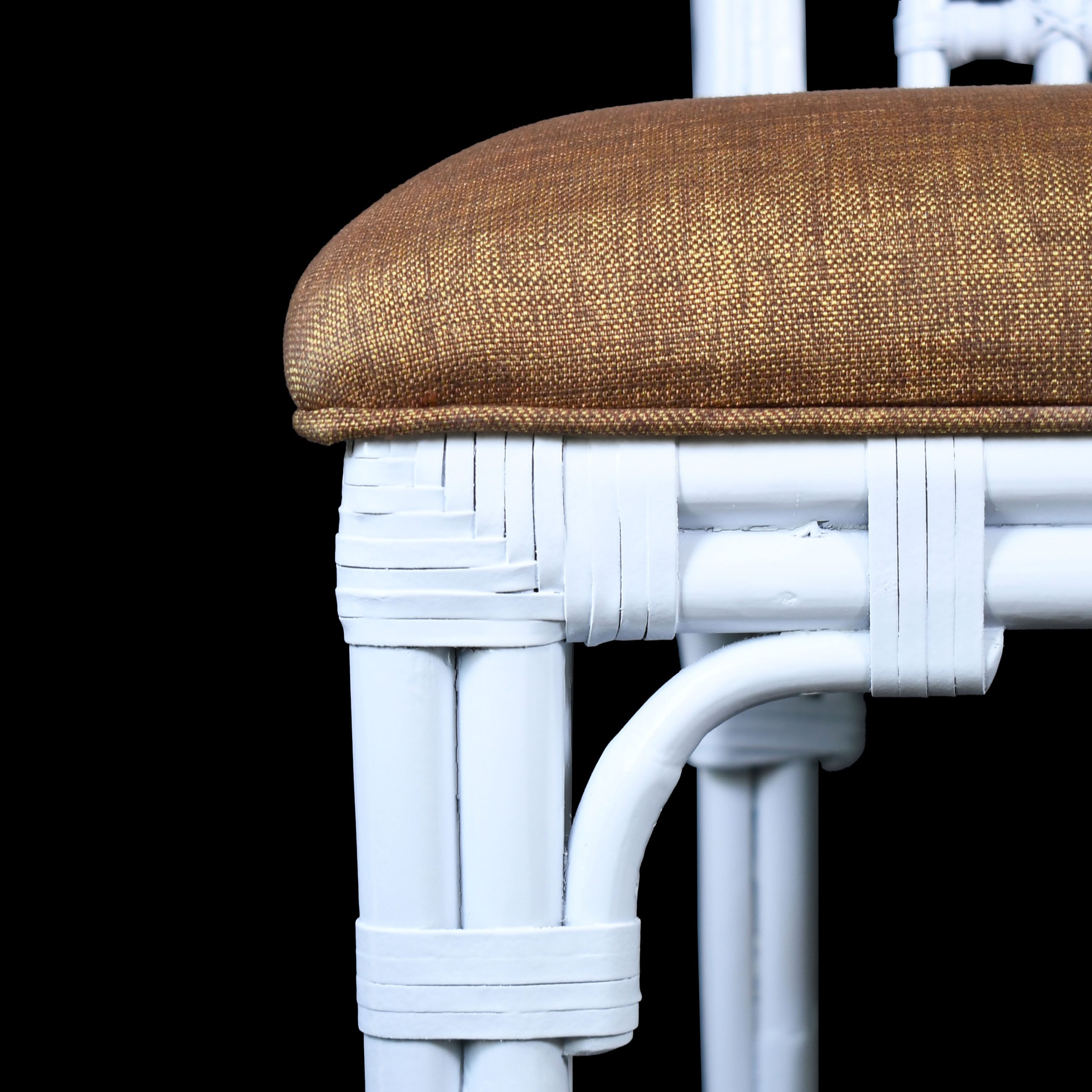 Pair of Chippendale Pagoda Bar Stools