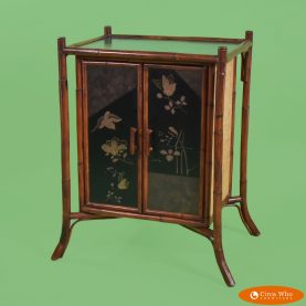 Palecek Hand-painted Small Cabinet